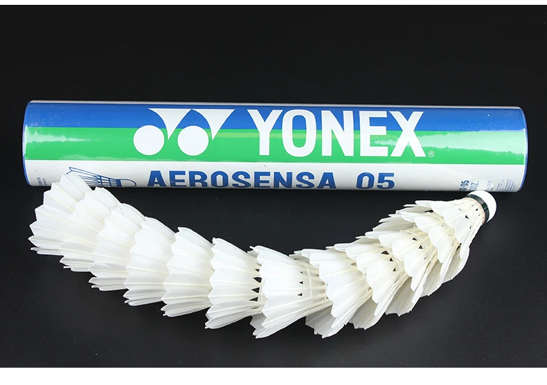 YONEX バドミントン フェザーシャトルコック 10個入り YONEX バドミントン フェザーシャトルコック 10個入り YONEX AEROSENSA
