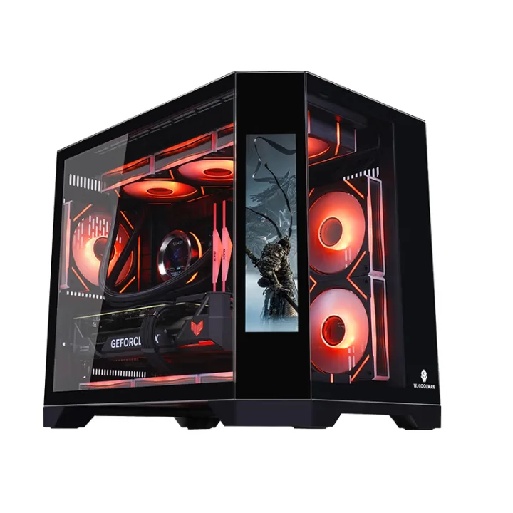 Zeromaster M-ATX Desktop Case - 360 Water Cooling & Tempered