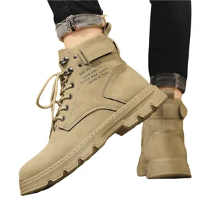 New High Top Casual Boots 39-44 Marting boots men's long boots Spring and Autumn