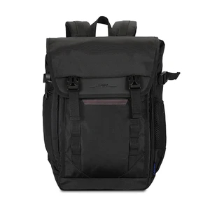 OMASKA Custom Logo 17 Inch Nylon Laptop Backpack Unisex Fashion Waterproof Men School Backpack