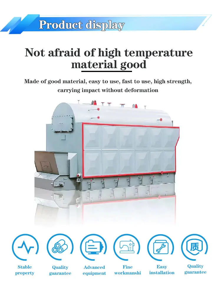 Steam Boiler, ZKS, 1-20 ton, Q345R steel plate - detail 6