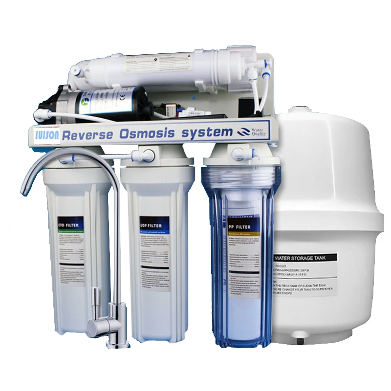 Hoogwaardige OEM waterfilter ro machine goedkope waterfilter prijs beste omgekeerde osmose systeem voor thuis