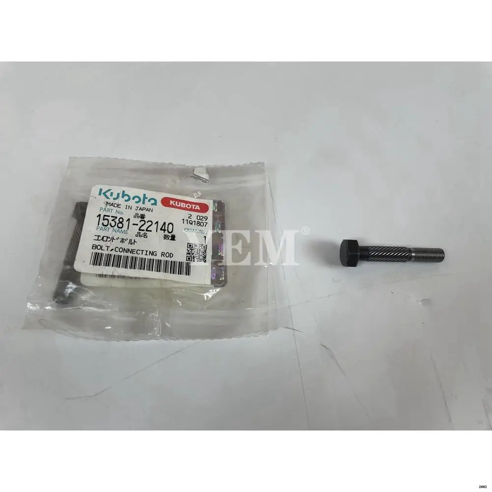 Original Brand New D950 Connecting Rod Screw 15381-22140 for Kubota