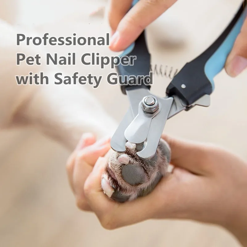 professional small and large dog cat nail clipper stainless steel pet nail clipper