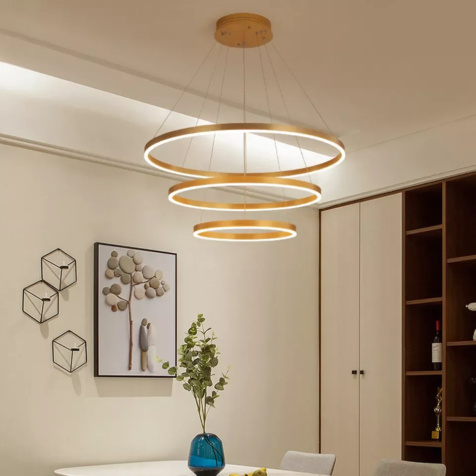 Wholesale Hotel Entrance Modern Led Chandelier Low Ceiling Circle Lights For Interior Buy