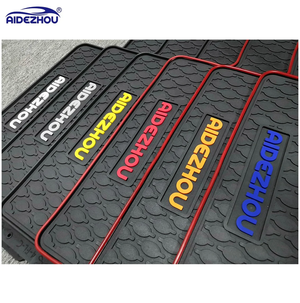 Full Set Position Easy to Install Latex Rubber Car Mats Fit for TOYOTA RUSH 2017 2018 2019 2020 2021 2022 2023 2024 2025-ON