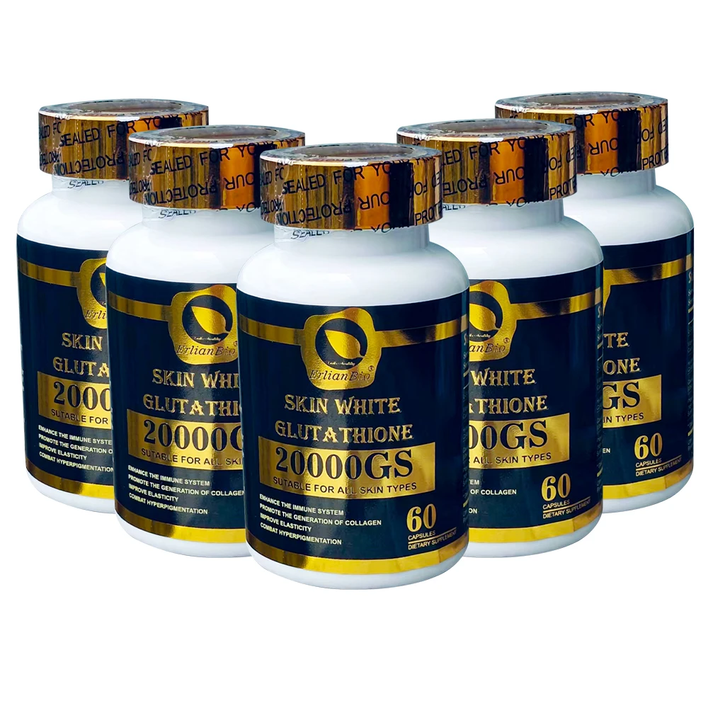 glutathione 20000gs Erlianbio Antioxidant 20000gs L-Glutathione Vitamin C Capsules