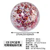 Rose gold sequin (40cm before inflation, 27cm after inflation)