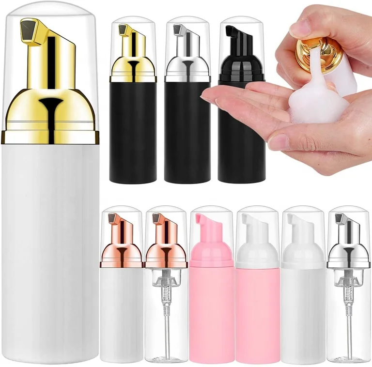 Foam Pump Bottles, Rose Gold Foam Pump Bottles