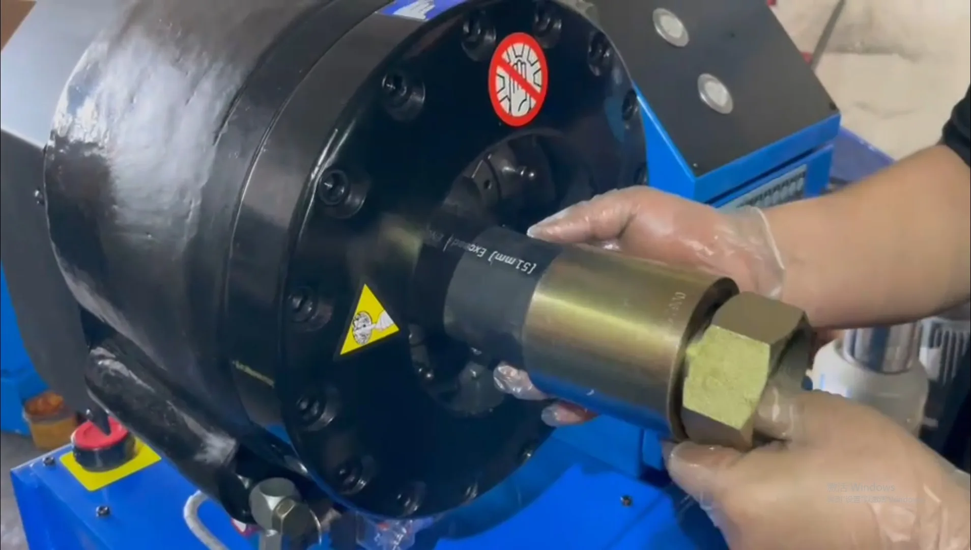 Quick Dies Change Hydraulic Hose Crimper Dies Hose Press Machine