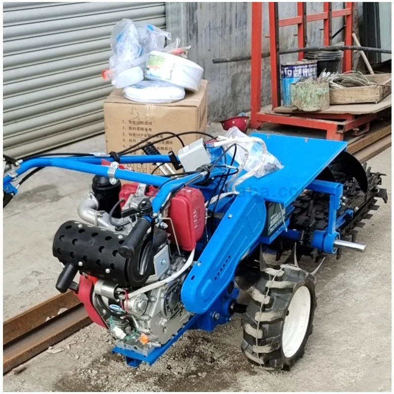 Multi Functional Trenching Machine Chain Trencher Mini Machine