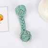 Mancuernas tejidas a máquina de 20 cm y 100 g.