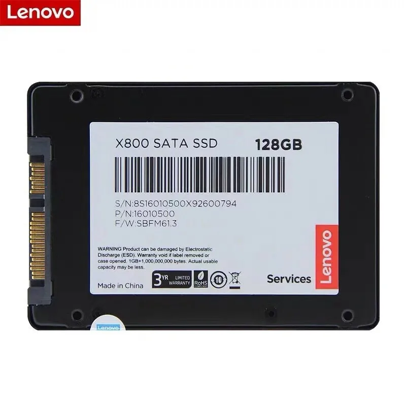 Original Lenovo X800 2.5-inch Solid-state Drive Internal SSD SATA