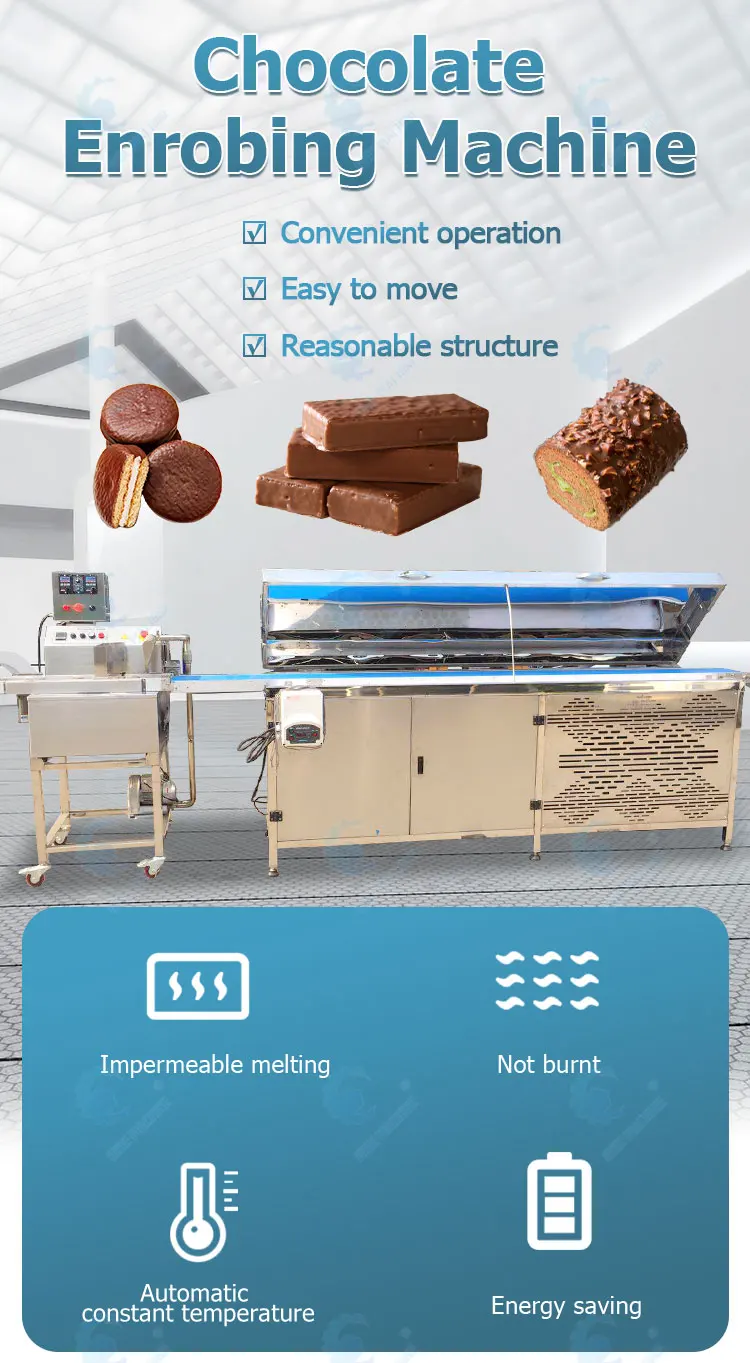 Chocolate Enrobing Machine - Efficient & Accurate Coating