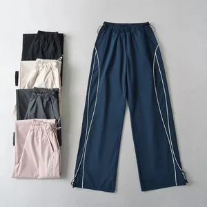 New Arrival Straight-leg Pants Breathable Flared Loose Yoga Pants Versatile Stretch Fit Quick Dry Gym Yoga Leggings for Women