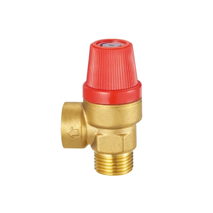 Brass Hydraulic Safety Pressure  Relief Valve for Heating System BJ41002