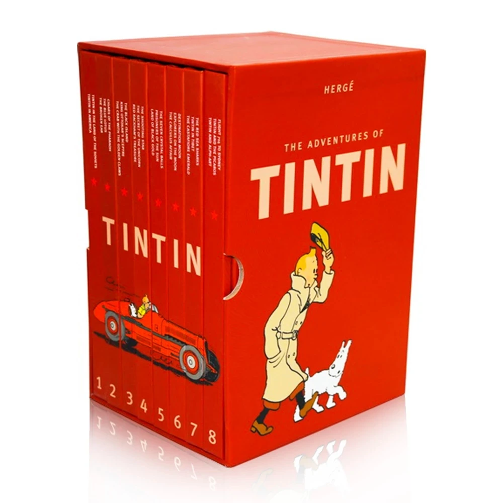 8 Books/set The Adventures Of Tintin English Books Kids Adventure Cartoon  Picture Story Book Sets In Manga Books For Children - Buy Children's  Literature Novel,Children Early Educaction Reading,Cartoon Picture Story  Book Product
