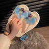 Infilata blu con fiocco