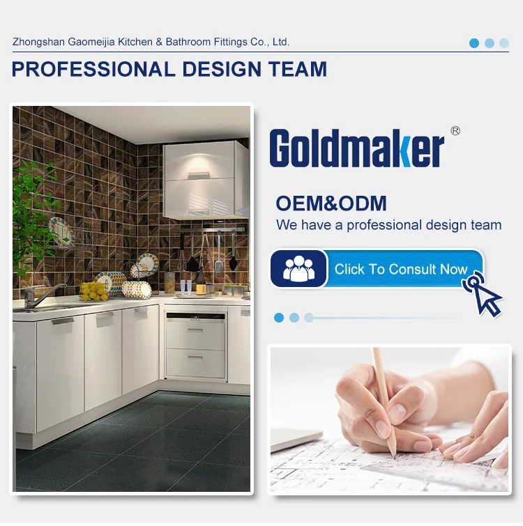 Modular Modern Kitchen Accessories Stainless Steel With Chrome