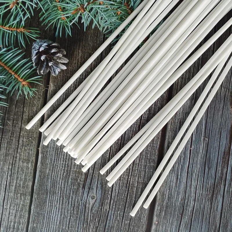 Custom Colored Diffuser Reed Diffusers Different Sizes 8 Inch 10 Inch Black Fiber Sticks Home Fragrance Diffuser Polyester Reeds