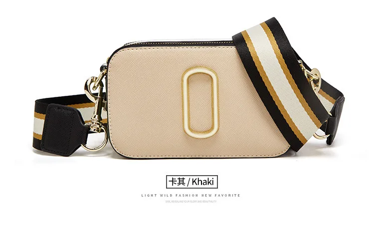 Fashion all-in-one one -shoulder cross-body wide shoulder strap camera bag multi-color optional spring and summer female bag