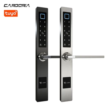 High Security Anti Theft Smart Lock Door Thumbprint Biometric Intelligent Electronic Fingerprint app tuya Lock Tuya Door Lock
