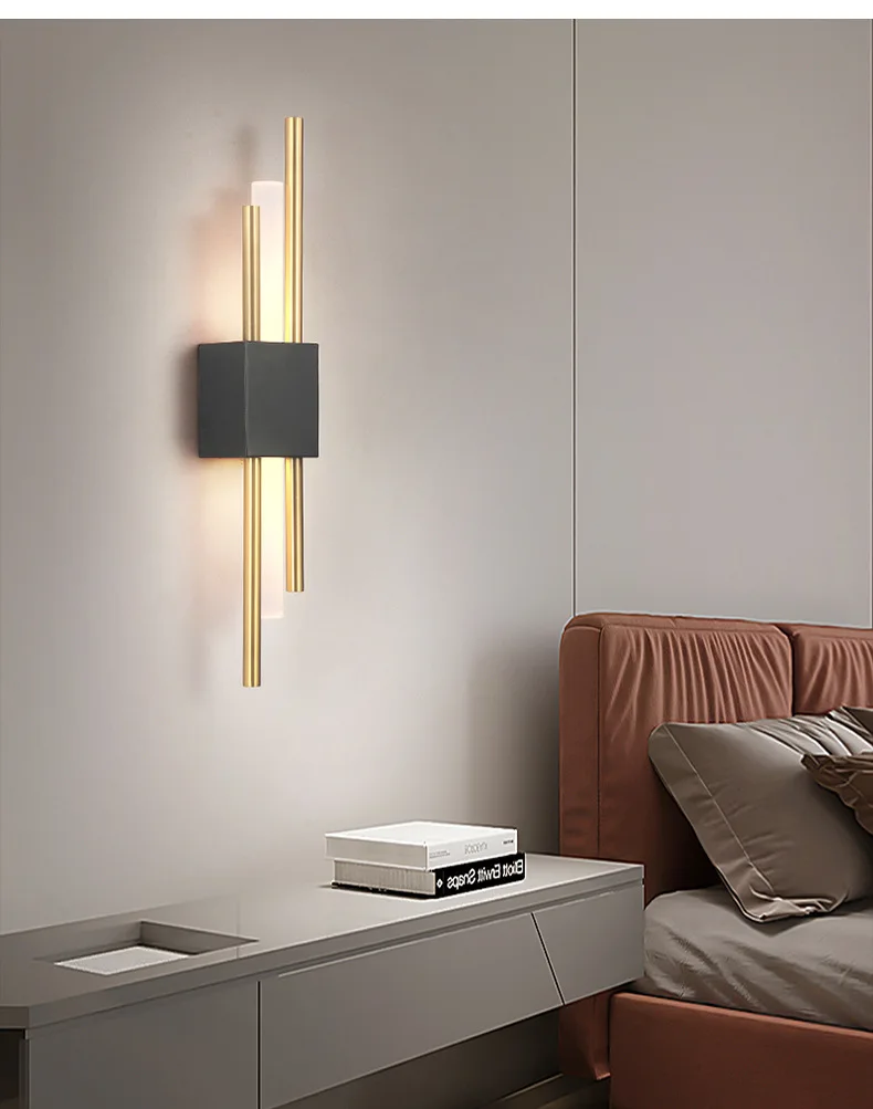 Simple Wall Lamp Living Room Background Wall Decoration Atmosphere Lamp ...