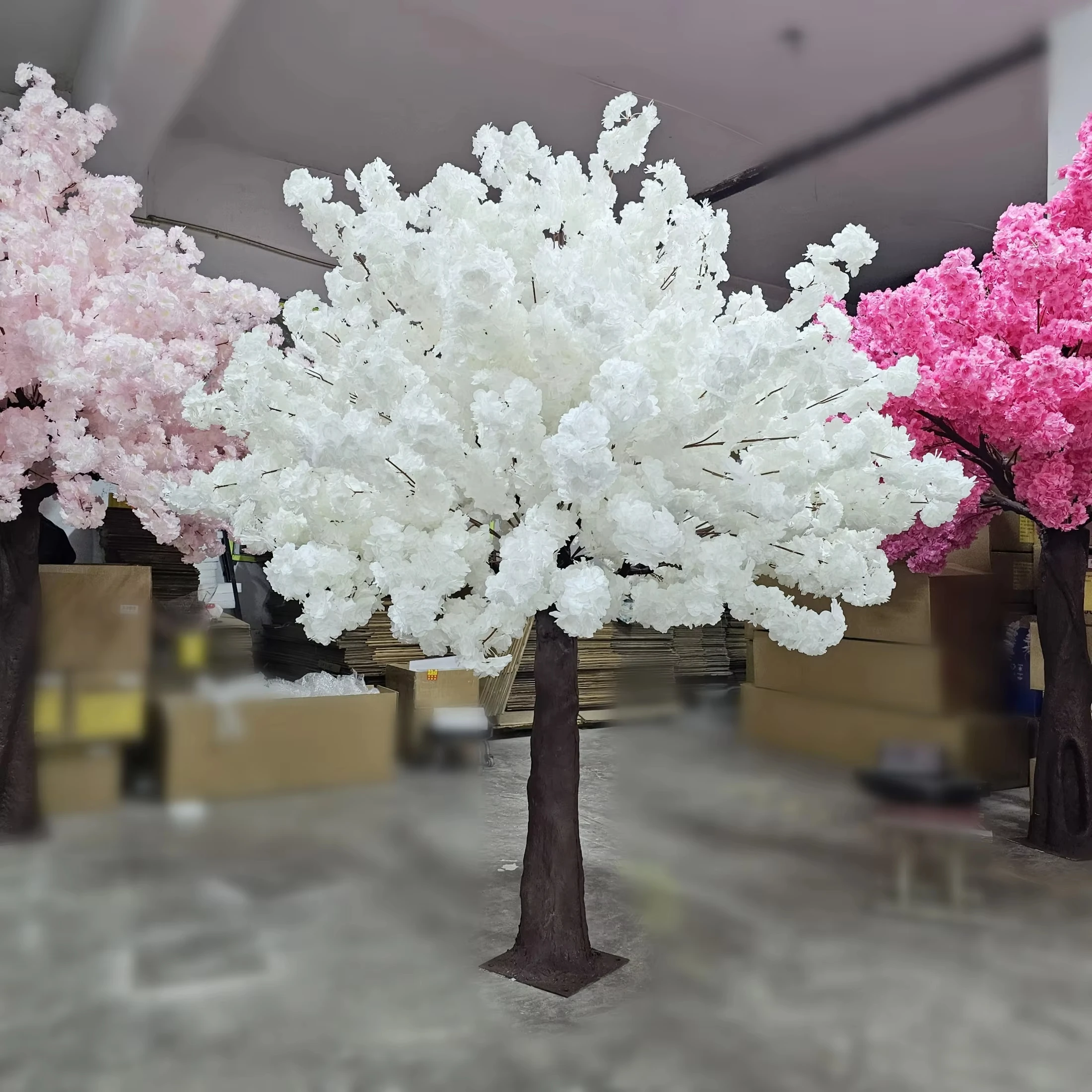 Grohandel Verschlsse lung Tilt White Cherry Blossom Tree Kirschblte  Bonsai Tree Knstlicher Outdoor Kirschblten baum| Alibaba.com