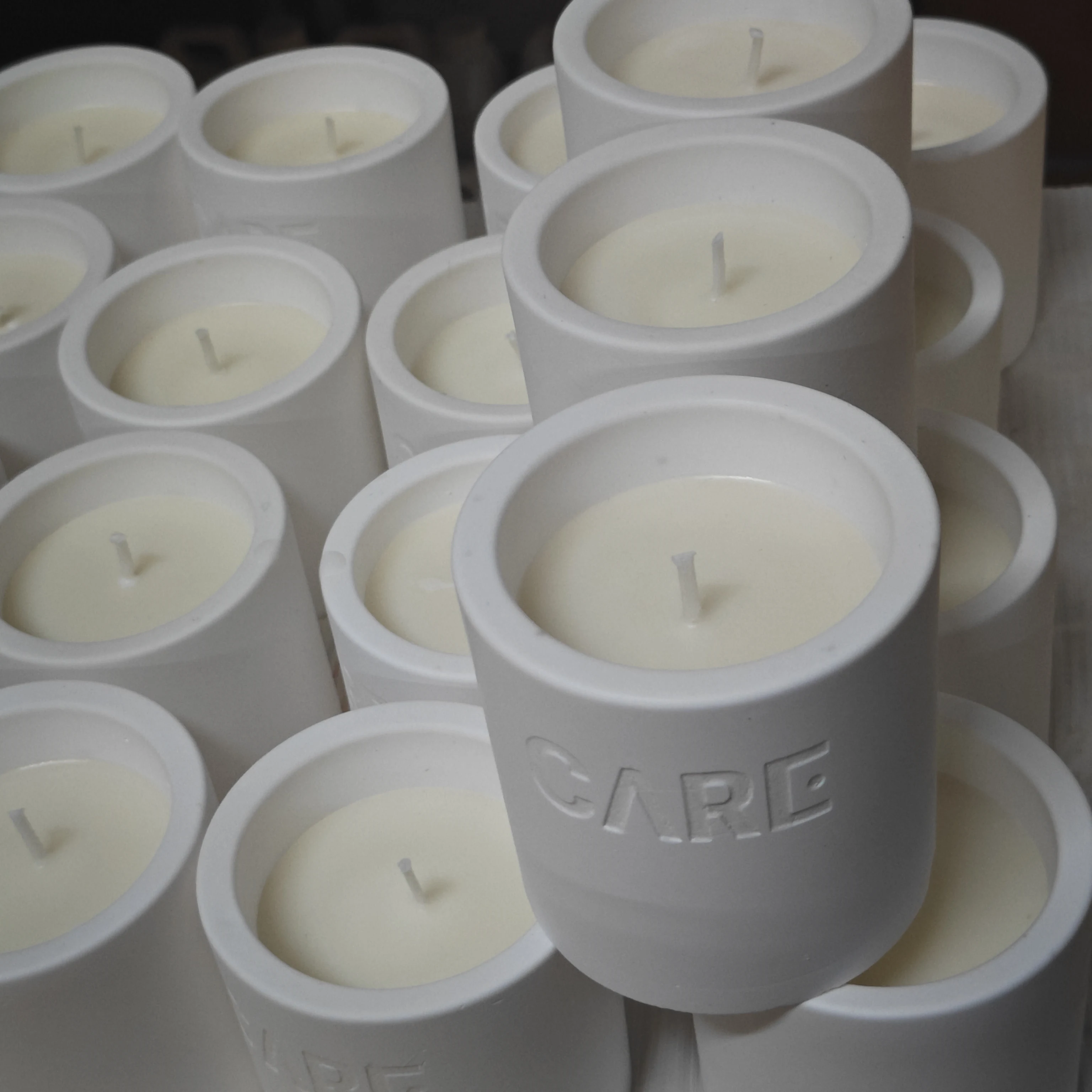Customizable Luxury Ceramic Scented Soy Wax Candles Organic Handmade ...