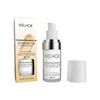 Color changing liquid foundation