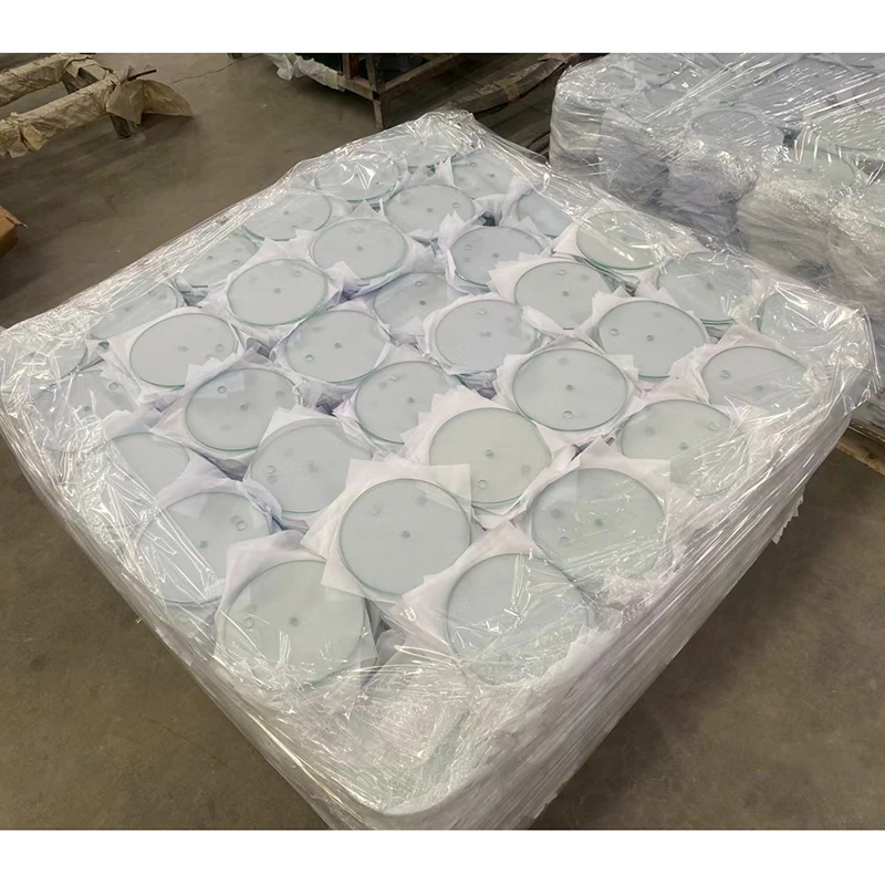 Custom Glass Manufacturers Round Shape 6mm 8mm 10mm Tempered Table Top