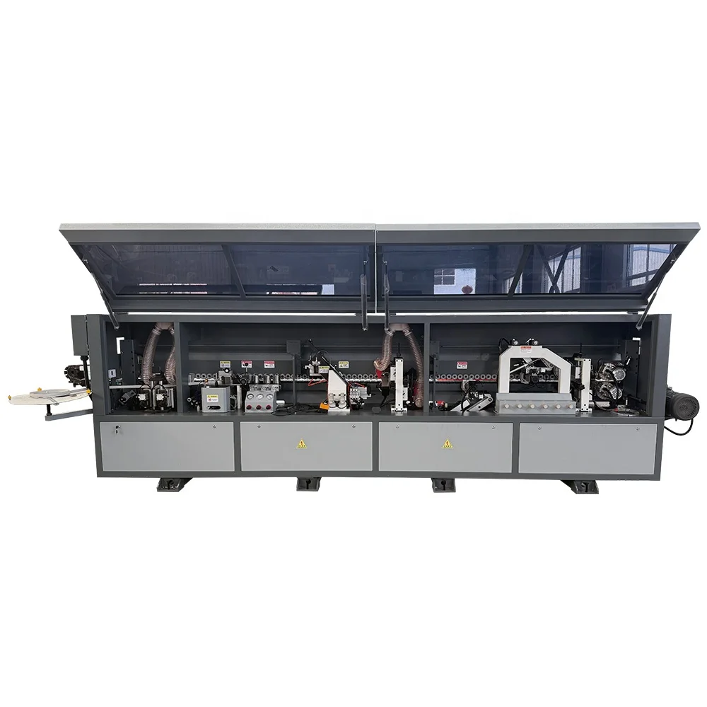 7 Functions Economic Automatic Edge Bander Machine With Pre Milling Rounding Corner