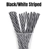 Black White Striped-NO RING