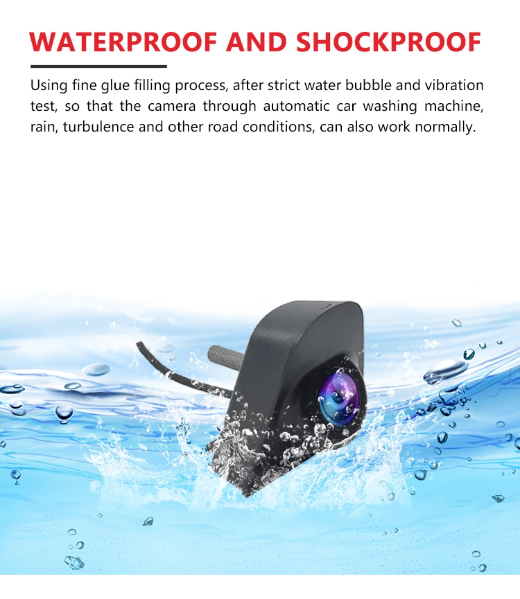 WEMAER OEM Parking System Waterproof Night Vision HD Front Car Reverse Camera for Honda CRV details