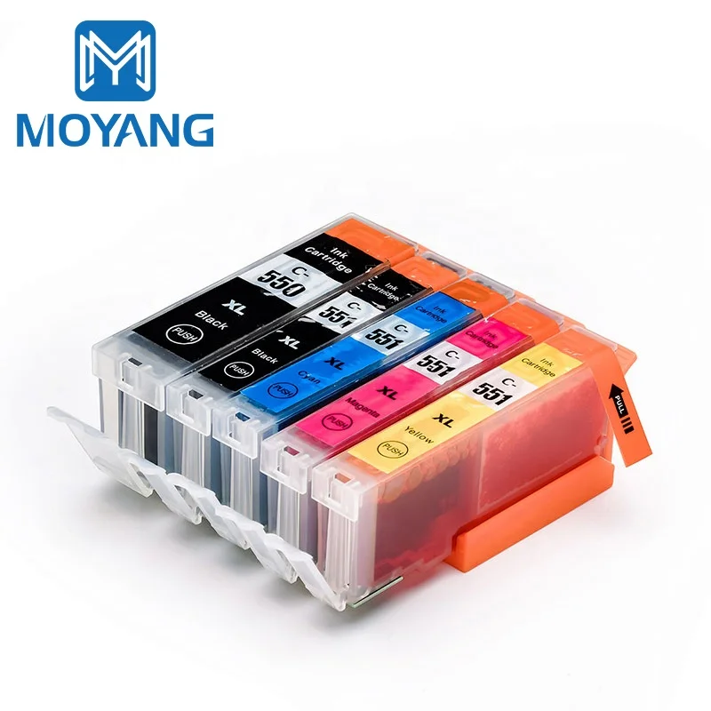 Moyang Compatible Ink Cartridges for CANON PGI-550 CLI-551