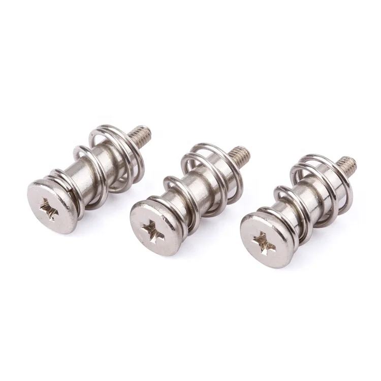 Customization fasteners phillips sleeve spring screw machine screw for chassis cooling rack