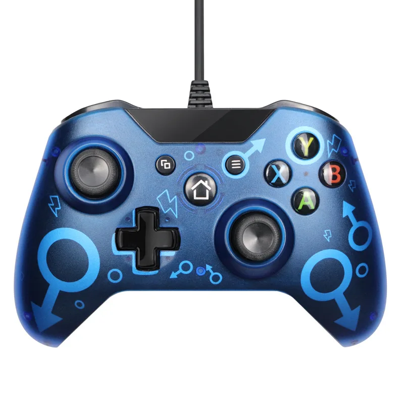 5 Colors Wired Joystick for Xbox One - Vibration Motor