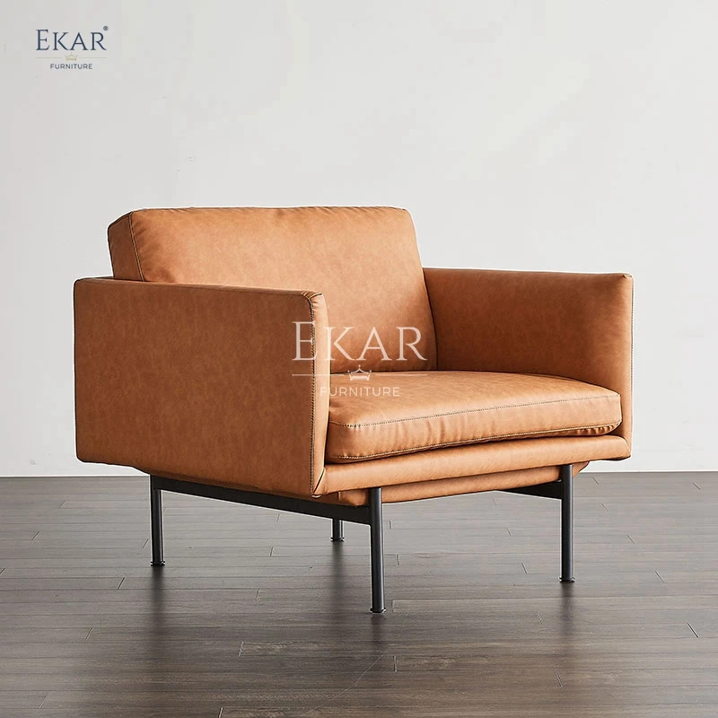 product new design ekar imported russian larch and oil wax leather living room sofa-64