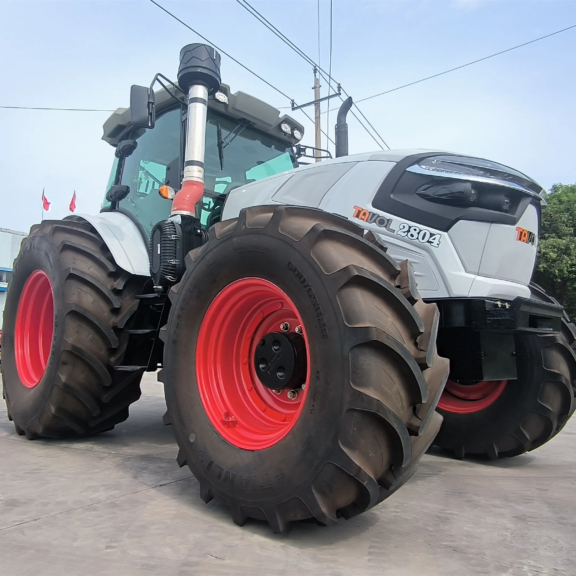 中国製 230hp 250hp 260hp 4x4 農業トラクター機械 - 新品・1年保証