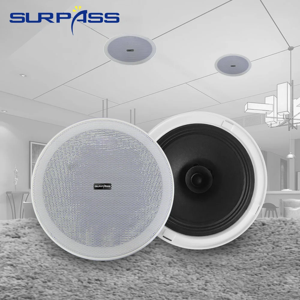 CR615 SURPASS  Surround Sound Speakers System 6inch Ceiling Loudspeakers 8Ohm Roof Speakers