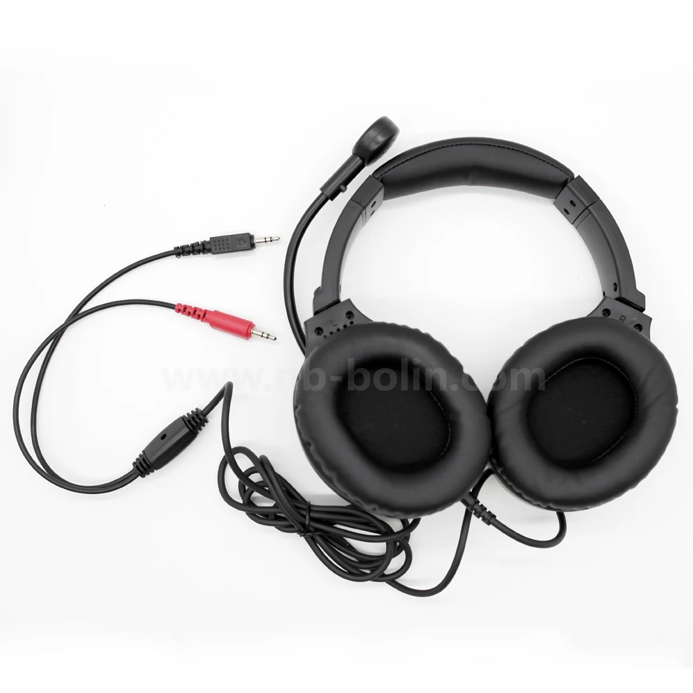 2021 Language Lab Equipment for English Translator Headset Headphones for Computer Lab