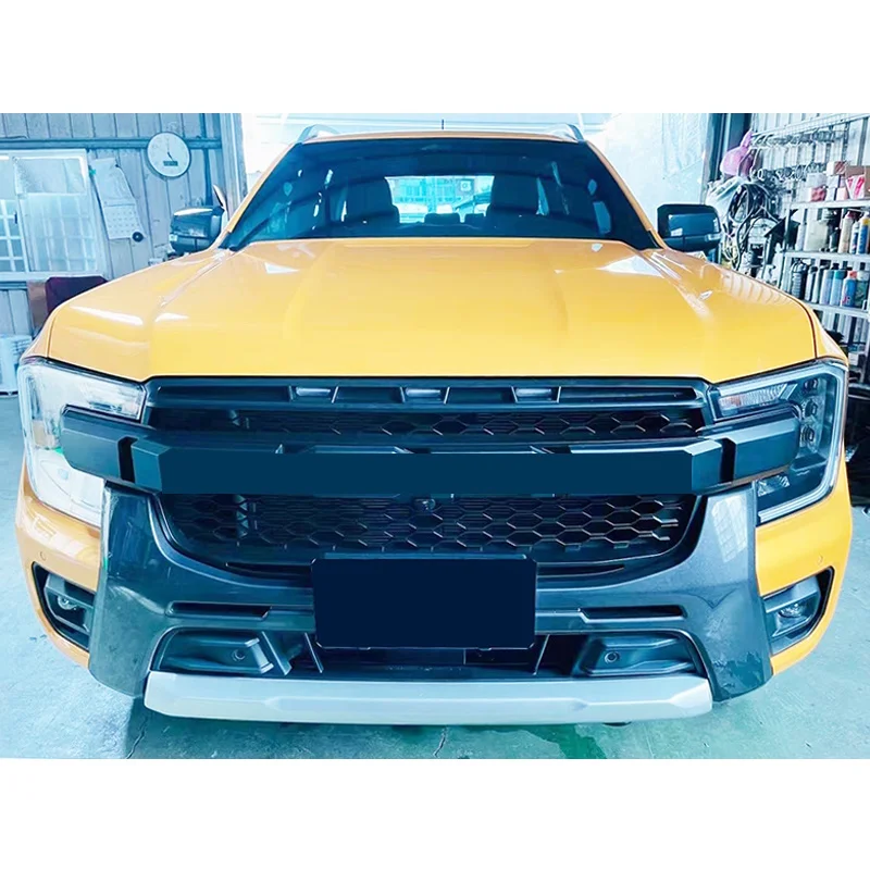 Auto Parts Other Exterior Accessories Abs Black Front Grill Car Grille