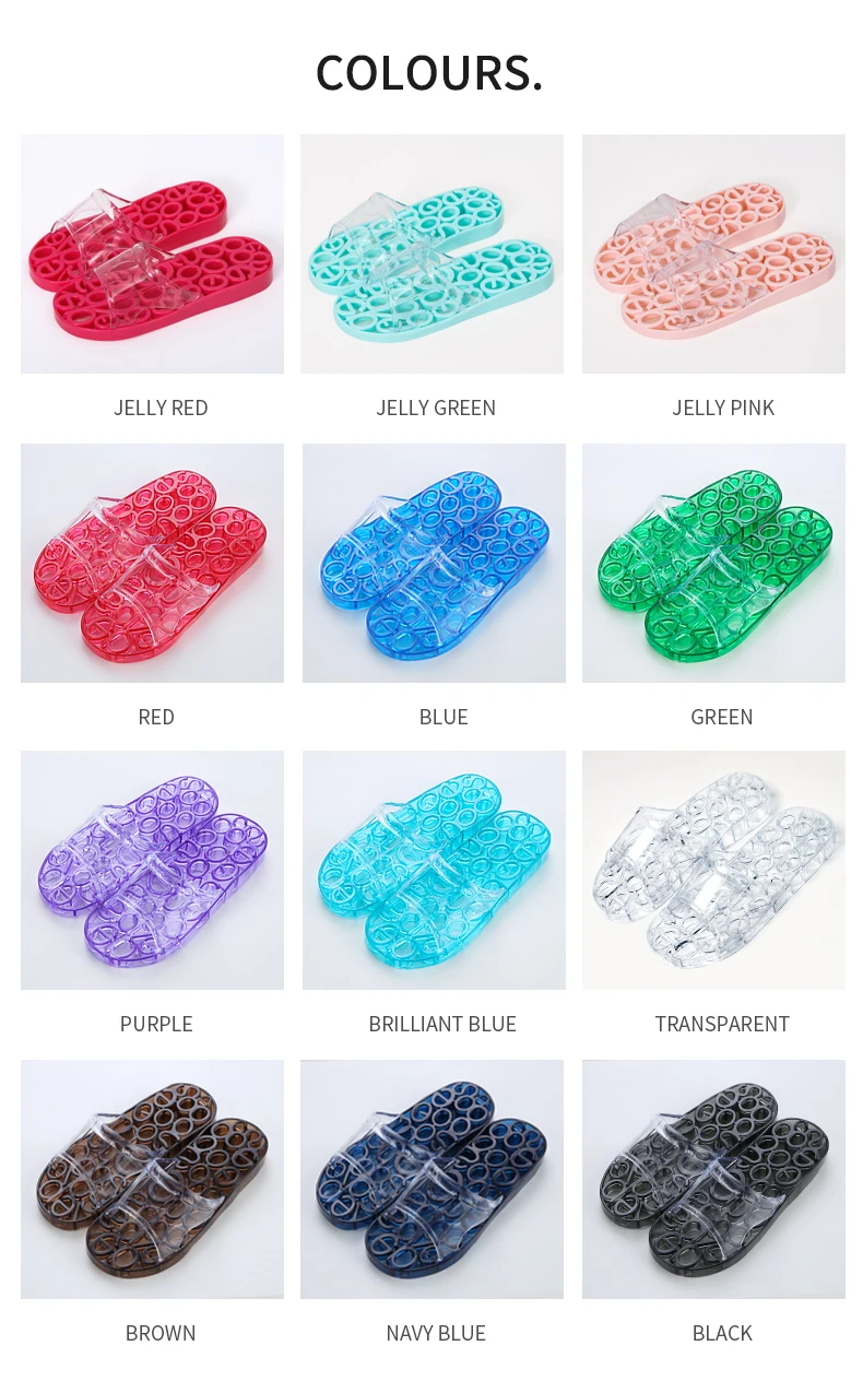 OEM Design Pvc Massage slippers Slide Sandal