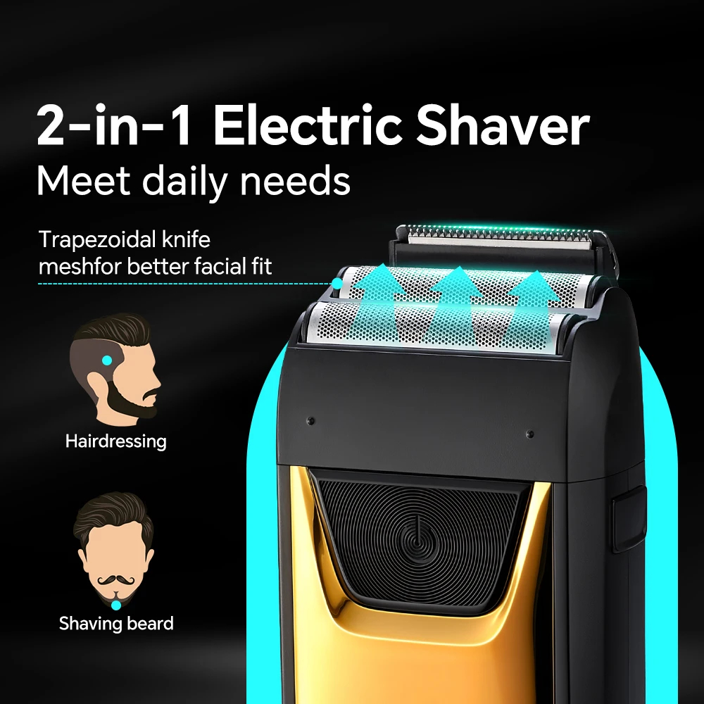 Intelligent Digital Shaving Reciprocating Electric Shaver High-Power USB Source for Personal Bald Heads Beards for RV Hotel Use supplier