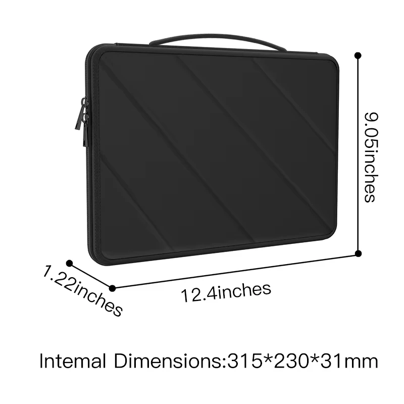 product laudtec universal business laptop bag custom logo notebook cases sleeve pouch ladies bags for office eva cover protective dnb54-28