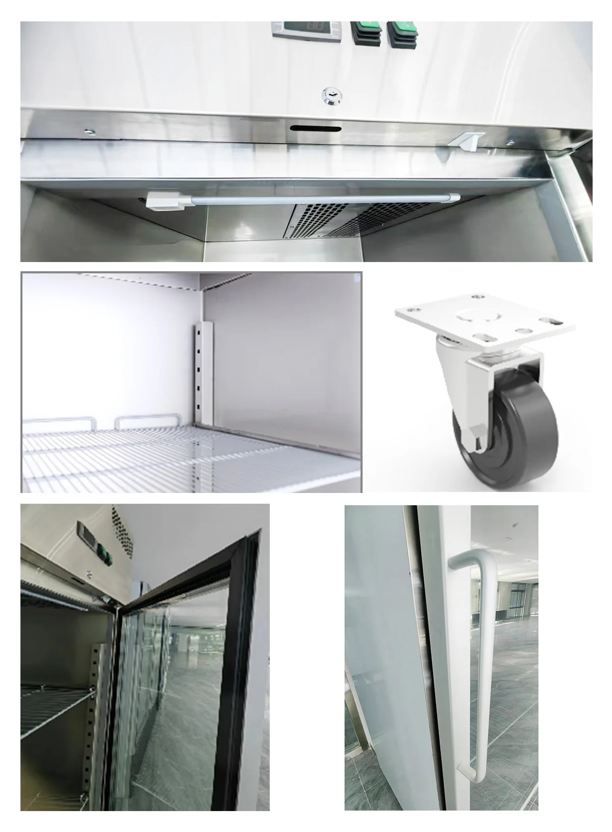 580l Commercial Refrigeration Equipment Upright Freezers Kitchen Fridge ...