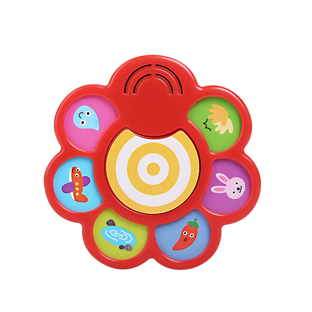 OEM Factory Customized Music Baby Hand Drum Pad Machine Educational Toys with Push Button manufacture