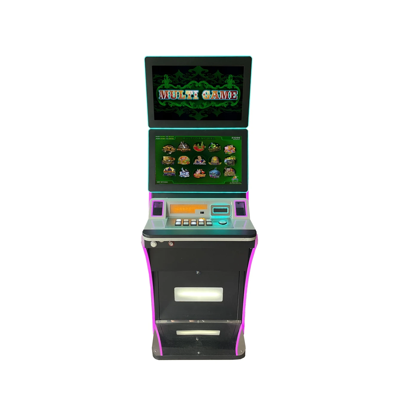 Brand New Coin Operated Game Board Multi Game 15 In 1 Green Slot Machine  Game Board - Buy Coin Operated Game Board,Multi Game 15 In 1 Green Slot  Machine Game,Slot Machine Game