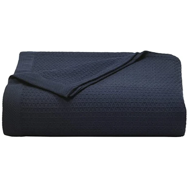 Beauty 100 Cotton Waffle Weave Thermal Blanket Hospital Blanket Bed