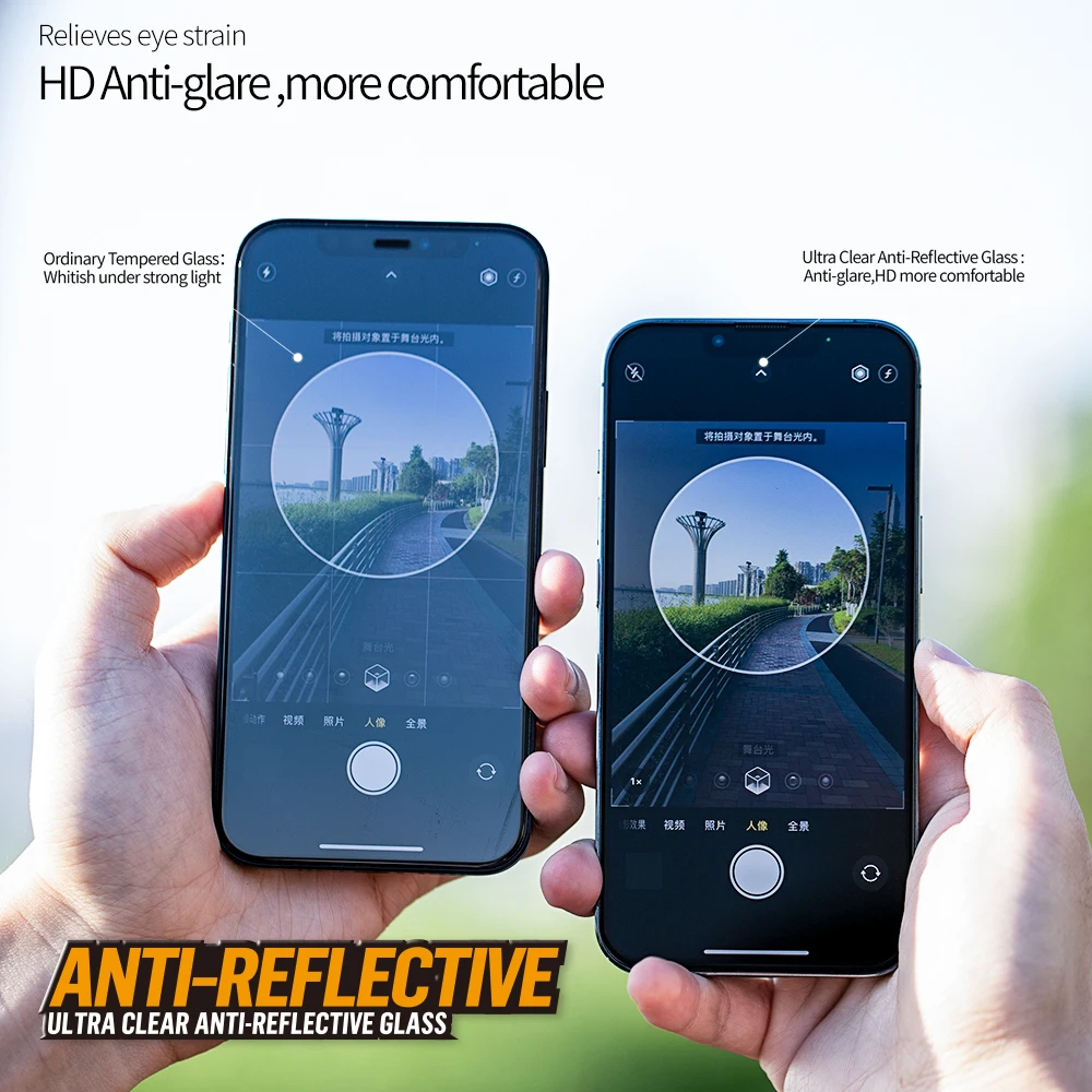 Blueo 9h Ultra Clear Antireflective Ar Tempered Glass Screen Protector